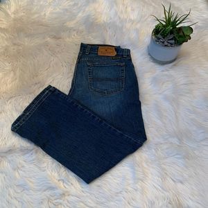 Lowered Peanut ankle Crop Lucky Jeans